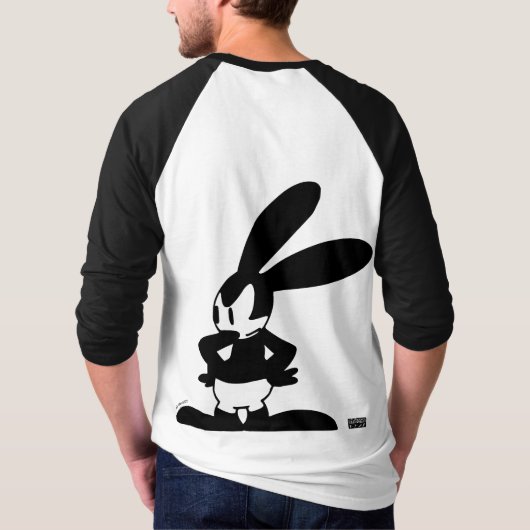 Oswald - Angry (All Wet, 1927) Tシャツ (裏面)