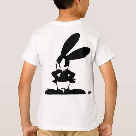 Oswald - Angry (All Wet, 1927) Tシャツ (裏面)