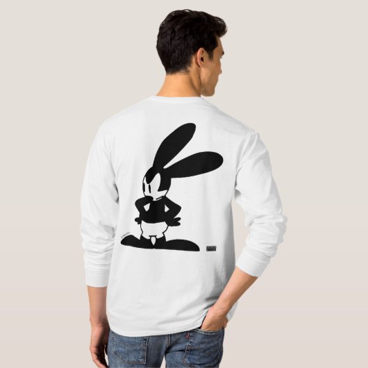 Oswald - Angry (All Wet, 1927) Tシャツ (裏面フル)