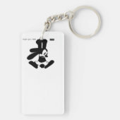 Oswald - Hanging (Bright Lights, 1928) キーホルダー (裏面)
