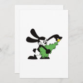 Oswald The Lucky Rabbit Christmas Tree シーズンカード (正面/裏面)