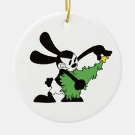 Oswald The Lucky Rabbit Christmas Tree セラミックオーナメント