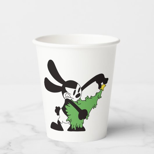 Oswald The Lucky Rabbit Christmas Tree 紙コップ (正面)