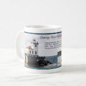 Oswego西のPierheadの軽いマグ コーヒーマグカップ (正面左)