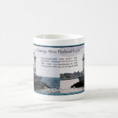 Oswego西のPierheadの軽いマグ コーヒーマグカップ (中央)