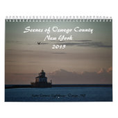 Oswego郡のカスタムによって印刷されるカレンダー場面 カレンダー (カバー)