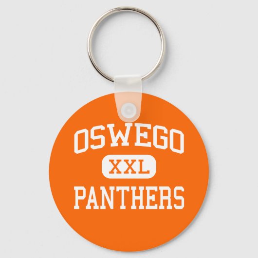 Oswego - Panthers – 高校 – Oswego Illinois キーホルダー (正面)