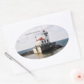 Oswego West Pierheadライトシール 楕円形シール (封筒)