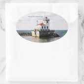 Oswego West Pierheadライトシール 楕円形シール (バッグ)