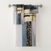 Oswego West Pierheadライトタオルセット バスタオルセット (インサイチュ)