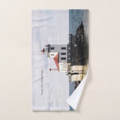 Oswego West Pierheadライトタオルセット バスタオルセット (ハンドタオル)