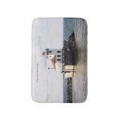 Oswego West Pierhead Light Bathmat バスマット (正面縦)