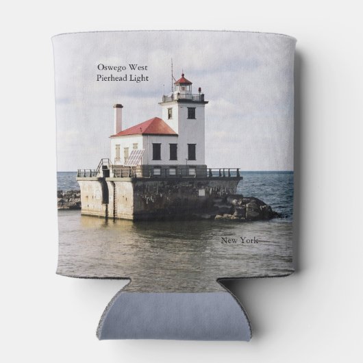 Oswego West Pierhead Light can cooler 缶クーラー (裏面)