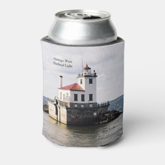 Oswego West Pierhead Light can cooler 缶クーラー (缶裏面)