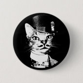 Oswin Cat Button 缶バッジ (正面)