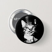Oswin Cat Button 缶バッジ (正面&裏面)