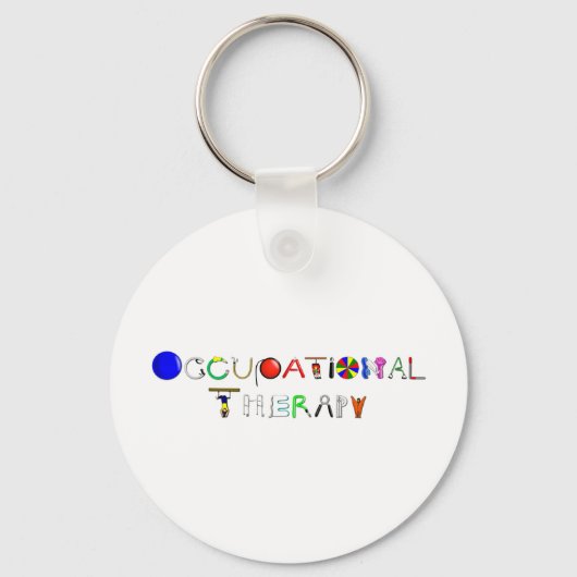 OTが作業中 キーホルダー (正面)