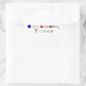 OTが作業中 ラウンドシール (バッグ)