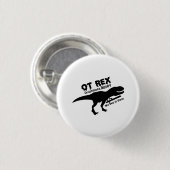 OTのためのTレックスの作業療法のおもしろいなギフト 缶バッジ (正面&裏面)