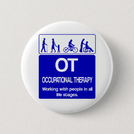 OTのワイシャツの青1のコピー 缶バッジ