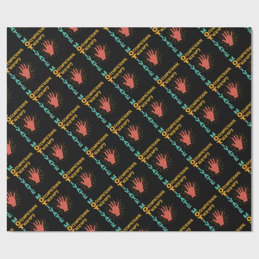 OTの作業療法のセラピストを意欲を起こさせて下さい ラッピングペーパー (フラット)