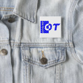 OTの青および白 缶バッジ (インサイチュ)