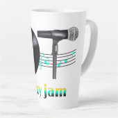 OTは私のジャム カフェラテマグ (右アングル)