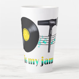 OTは私のジャム カフェラテマグ