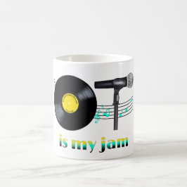 OTは私のジャム コーヒーマグカップ