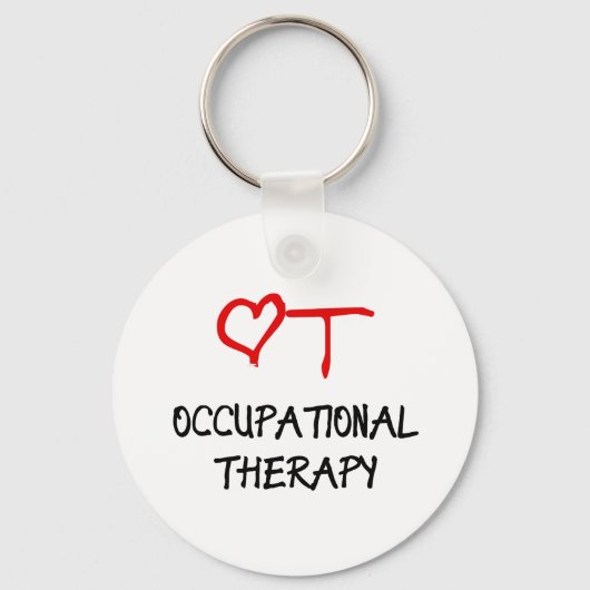 OTハート キーホルダー (正面)