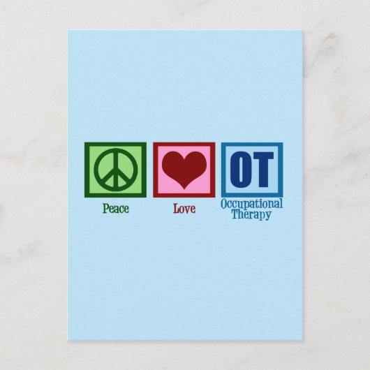 OTブルー ポストカード (正面)