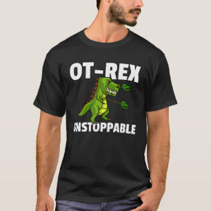 OTレックス停止不能職業セラピーセラピスト Tシャツ