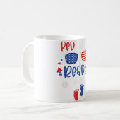 OT副鑑賞職業セラピストA コーヒーマグカップ (正面左)