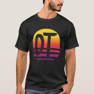 OT職業セラピーセラピスト月 Tシャツ