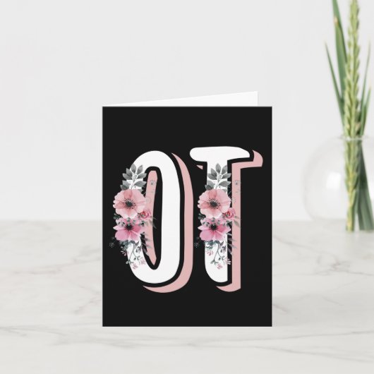 OT職業セラピー |職業セラピスト カード (正面)