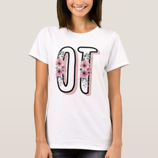 OT職業セラピー |職業セラピスト Tシャツ (正面)