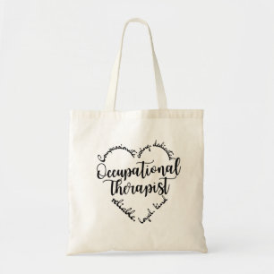 Ot Heart   Occupational Therapy Sayings トートバッグ