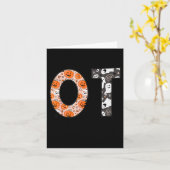 Ot Occupational Therapy Therast Halloween Ota Soky カード (黄色い花)