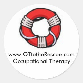 OT to the Rescue ラウンドシール