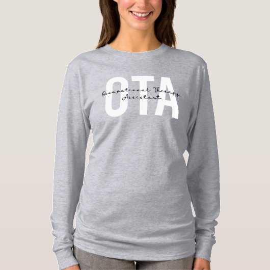 OTA職業セラピー助手 Tシャツ (正面)