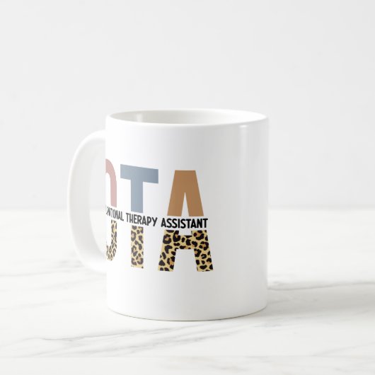 OTA職業用セラピー助成金 コーヒーマグカップ (正面左)