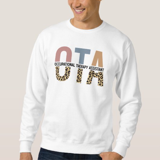 OTA職業用セラピー助成金 スウェットシャツ (正面)