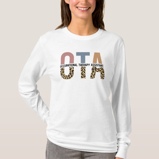 OTA職業用セラピー助成金 Tシャツ (正面)