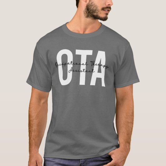 OTA 作業療法アシスタント Tシャツ (正面)