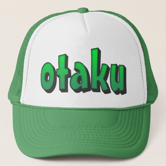 otakuのトラック運転手の帽子 キャップ (正面)