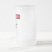 Otakuの日本製アニメの恋人 フロストグラスビールジョッキ (中央)