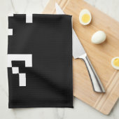 OTAKU 8ビットピクセルカタカナ日本のナ キッチンタオル (四つ折り)