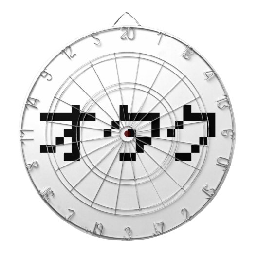 OTAKU 8ビットピクセルカタカナ日本のナ ダーツボード (正面)