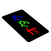 OTAKU 8ビットピクセルカタカナ日本のナ マグネット (右側)