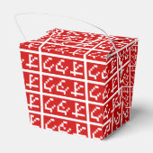 OTAKU 8ビットピクセルカタカナ日本のブロック フェイバーボックス (裏面サイド)